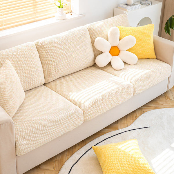 Classic Sectional Couch Slipcover Sofa Seat Cushion Cover