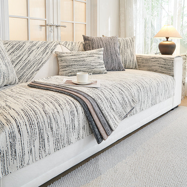 Chenille Modern Non-Slip Sofa Mat Couch Cover