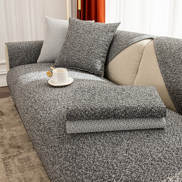 Washable Alpaca Linen Non-Slip Sofa/Couch Mat
