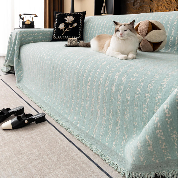 Stylish Stripe Sofa Slipcover Couch Cover
