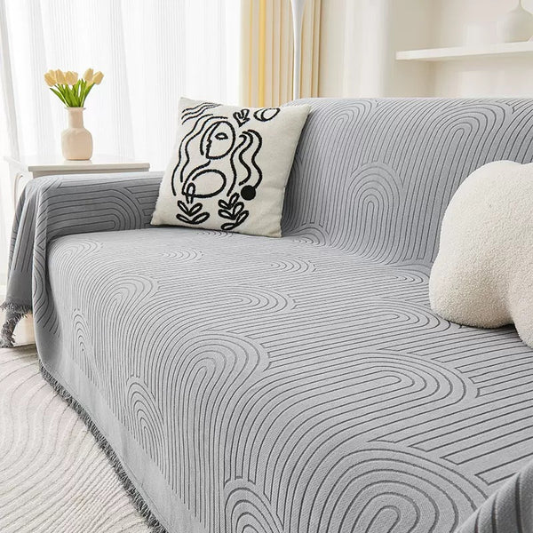 Chenille Pure Color Sofa/Couch Cover