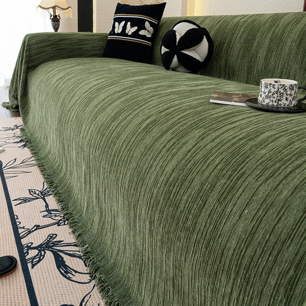 Modern Chenille Sofa Slipcover Couch Cover