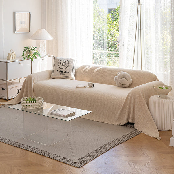 Chenille Elegant Sofa Throw Blanket Couch Cover