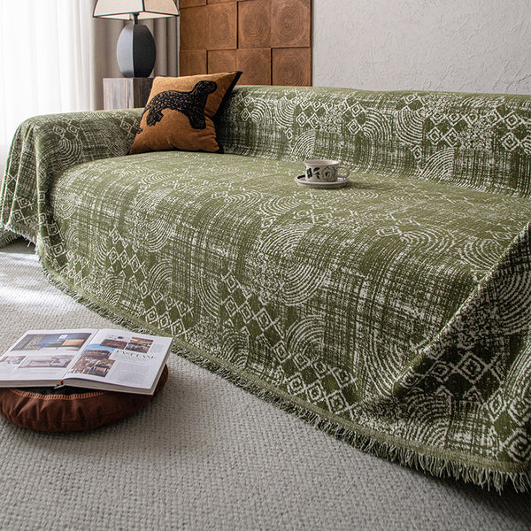 Dream Boho Sofa Throw Blanket Couch Cover